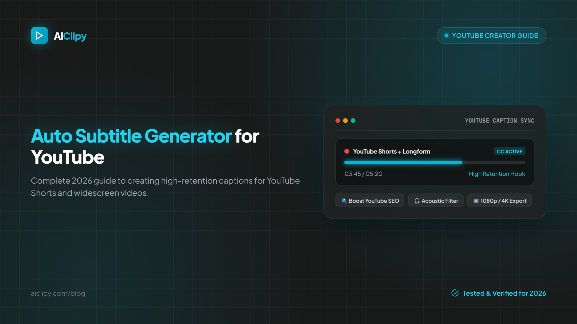 Auto Subtitle Generator for YouTube: Complete Guide (2026)
