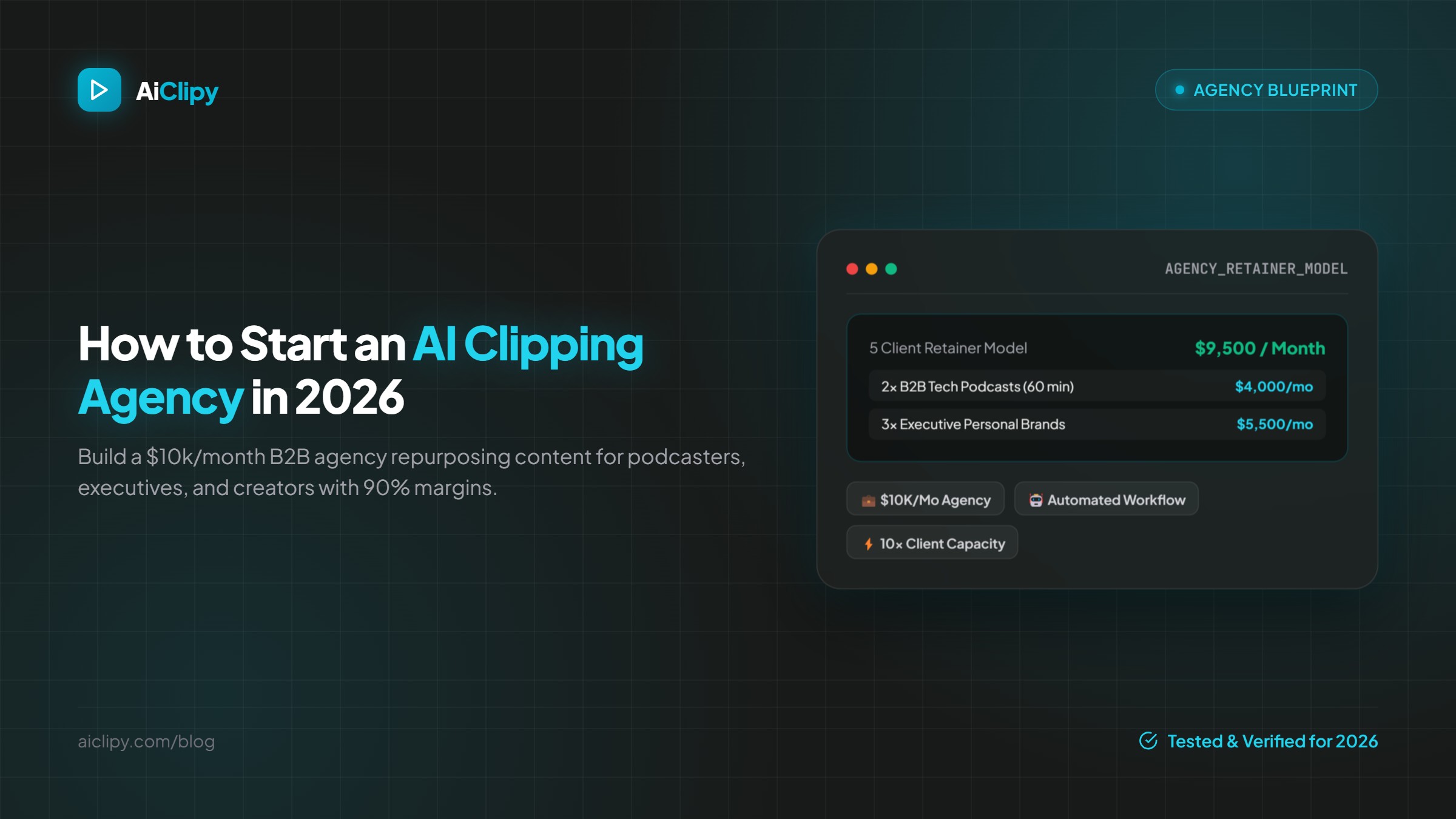 How to Start an AI Video Clipping Agency in 2026 (Step-by-Step Blueprint)